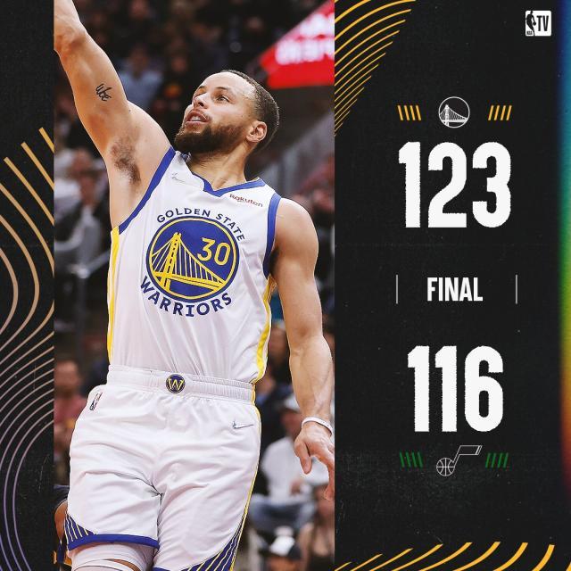 乐鱼体育app-客胜爵士展现赢球基因 勇士39次助攻全民皆兵！